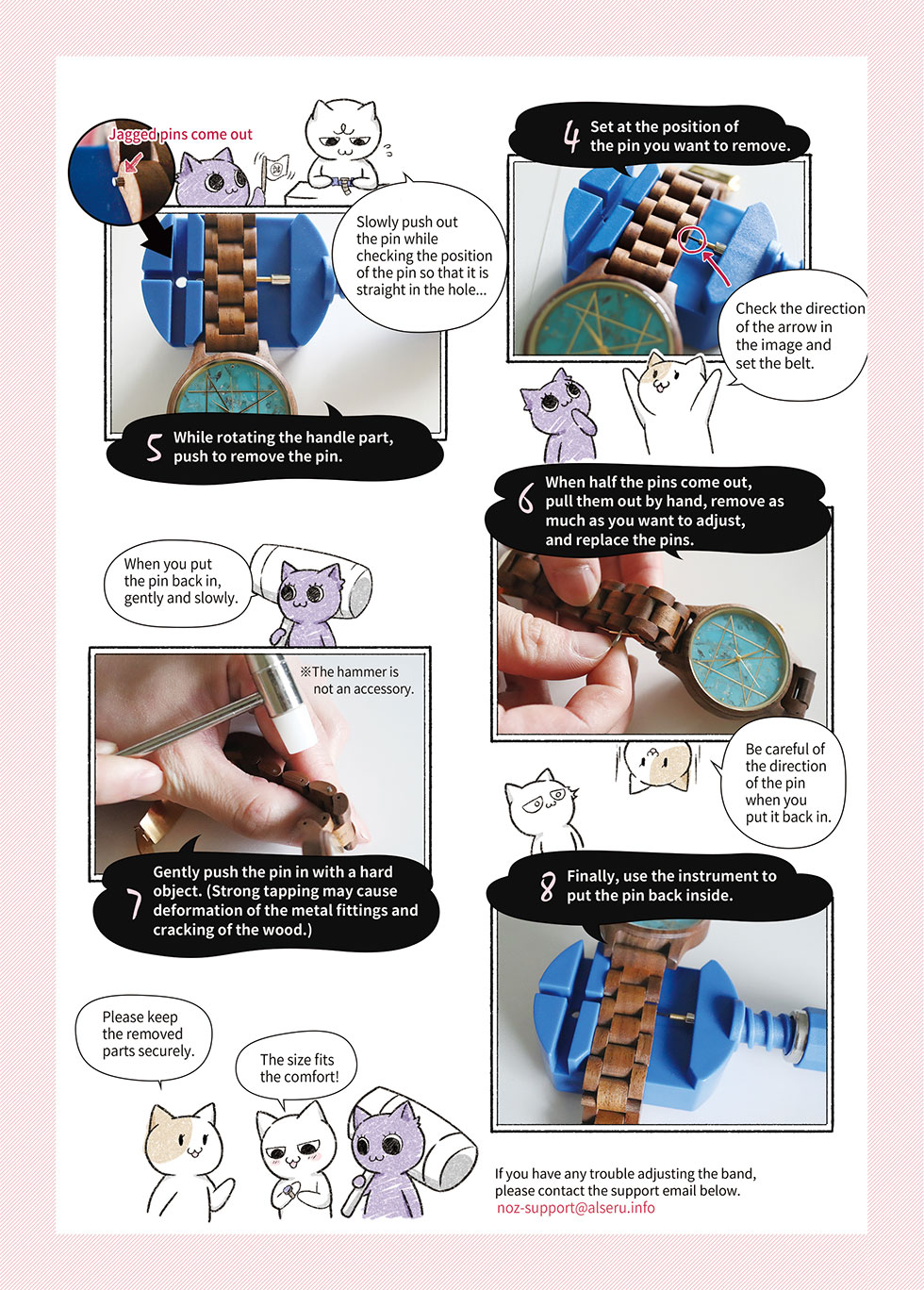 How to use the wristband adjustment device02